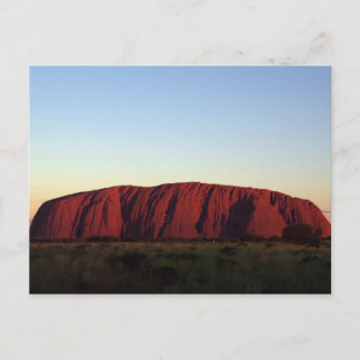 Carte Postale Uluru au coucher du soleil