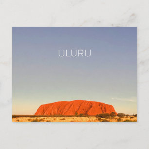Carte Postale Uluru, Australie