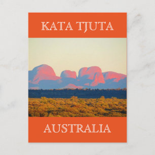 Carte Postale Uluru Australie