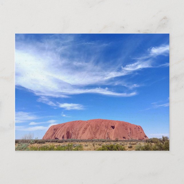 Carte Postale Uluru Australie (Devant)