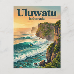 Carte Postale Uluwatu Indonésie