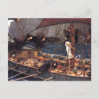 Carte Postale Ulysse et les sirènes