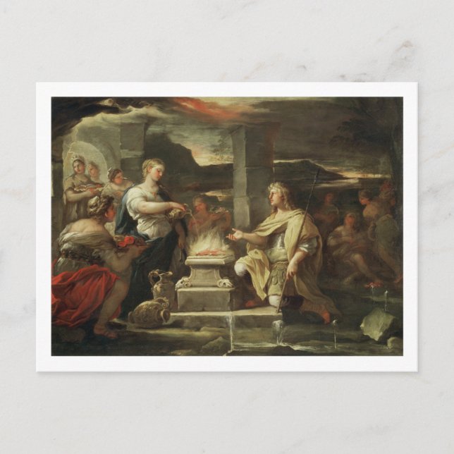 Carte Postale Ulysses et Calypso (Devant)