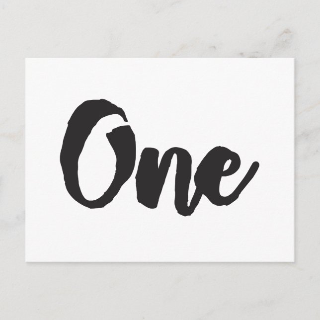 Carte Postale Un 1er Anniversaire Art Mon Premier Anniversaire M (Devant)