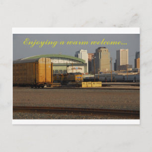 Carte Postale un accueil chaleureux chez phoenix AZ