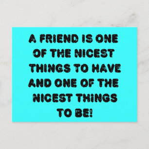 Carte Postale Un ami