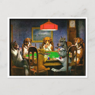 Carte Postale Un ami dans le besoin 1903 C.M.Coolidge