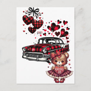 CARTE POSTALE UN AMOUR DE LA SAINT-VALENTIN CLASSIQUE POUR VOUS