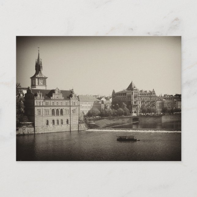 Carte Postale Un après-midi à Prague (Devant)