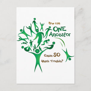 Carte Postale Un Arbre Un Ancêtre