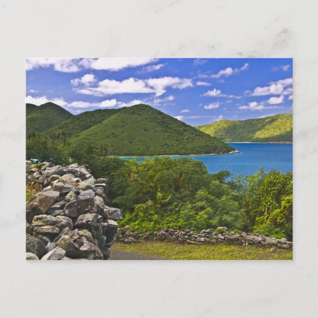 Carte Postale Un arrêt à la sucrerie Annaberg, St. John (Devant)