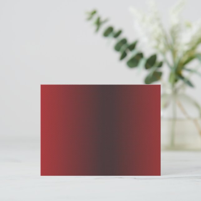 Carte Postale un arrière - plan rouge et blanc avec de petits po (Debout devant)