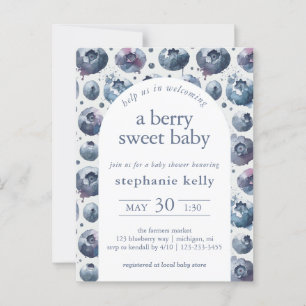 Carte Postale Un Baby shower Berry Sweet