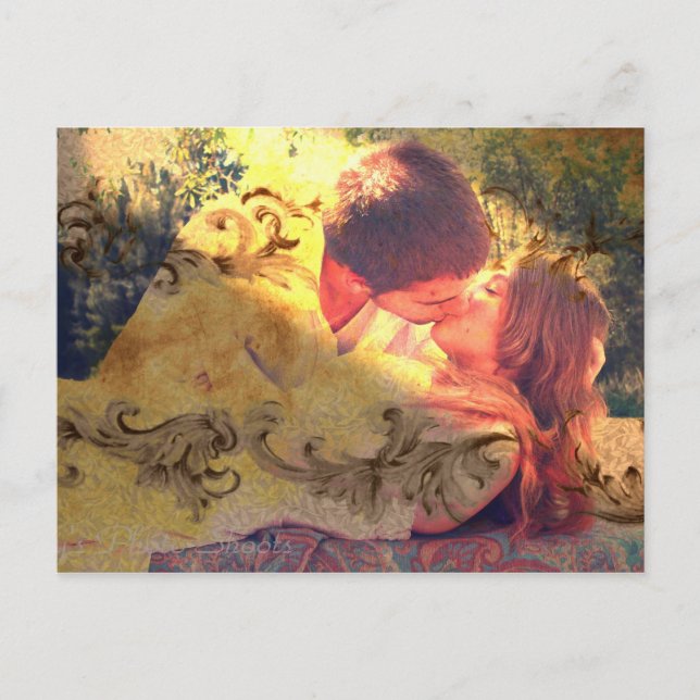 Carte Postale Un baiser pour la beauté du sommeil (Devant)