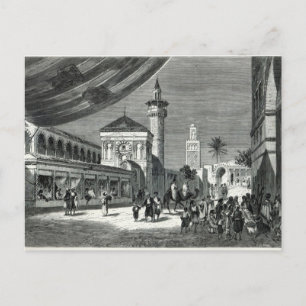 Carte Postale Un bazar à Tunis