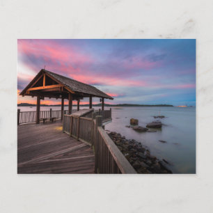 Carte Postale Un Beau coucher de soleil