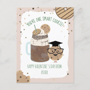 Carte Postale Un biscuit intelligent et Milkshake Classroom Vale