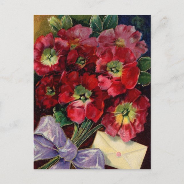 Carte Postale Un bouquet pour vous (Devant)