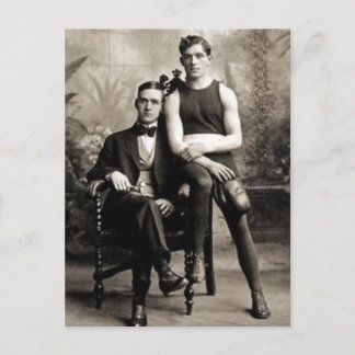 Carte Postale Un Boxer et ses gentils