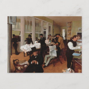 Carte Postale Un bureau de coton à la Nouvelle-Orléans - Edgar D