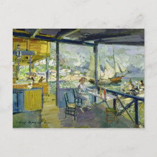 Carte Postale Un café à Gursuph, 1914