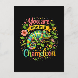 Carte Postale Un caméléon unique