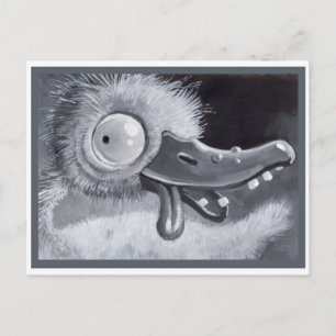 Carte Postale Un canard vraiment moche