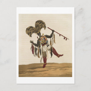 Carte Postale Un capitaine dans sa robe de guerre, de Mission du