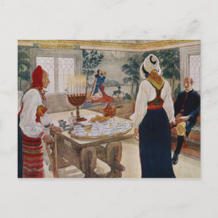 Carte Postale Un chalet pour mineurs, tiré d'un port commercial