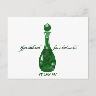 Carte Postale Un Chalice Poison Pour Alice