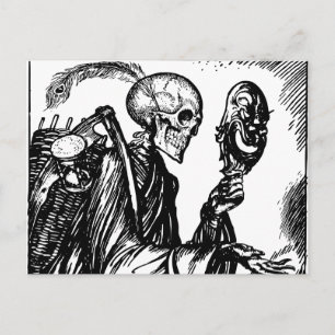 Carte Postale Un chaman morte