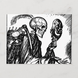 Carte Postale Un chaman morte