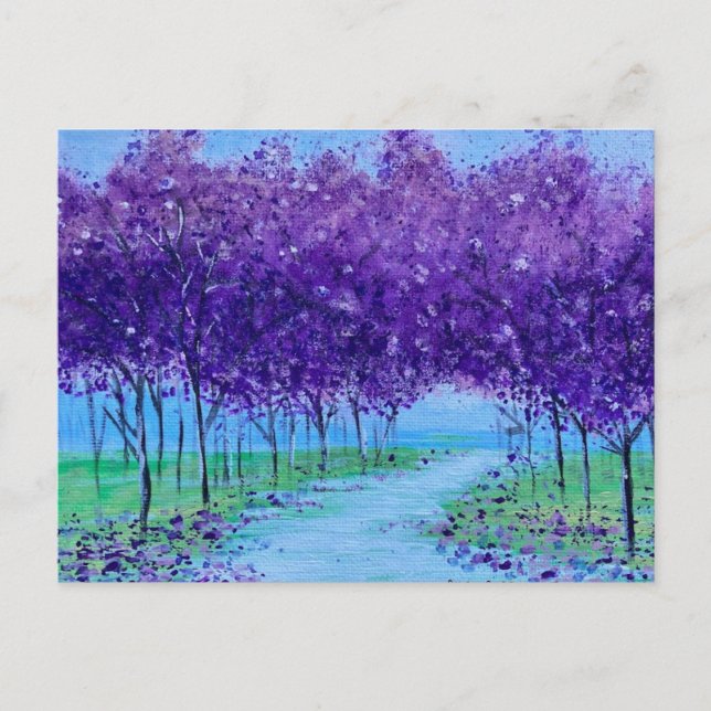 Carte Postale Un chemin (Devant)