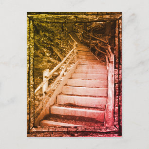 Carte Postale Un chemin sombre