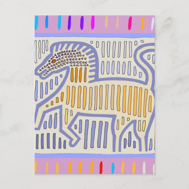 Carte Postale Un cheval sans nom (Devant)