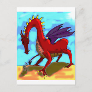 Carte Postale Un chevalier fou