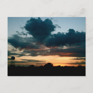 Carte Postale Un coeur dans le ciel