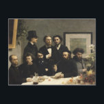 Carte Postale Un coin de la table, 1872<br><div class="desc">Un coin de la table,  1872 | par Ignace Henri Jean Fantin-Latour | Lieu de l'art : Musée d'Orsay,  Paris,  France | Artiste français | Numéro de collection d'images : XIR16607</div>