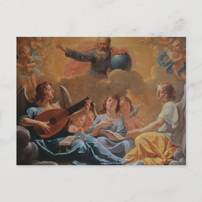 Carte Postale Un concert d'anges (Devant)