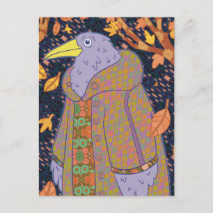 Carte Postale Un corbeau