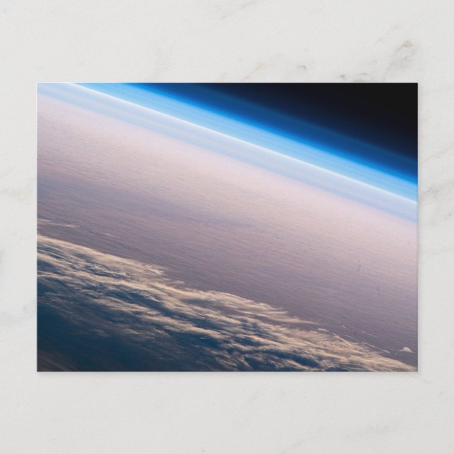 Carte Postale Un coucher de soleil orbital au large de Cabo San  (Devant)