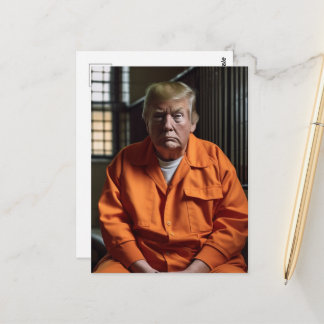 Carte Postale Un criminel en prison