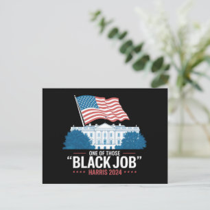 Carte Postale Un de ces Black Jobs Harris 2024