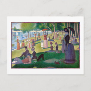 Carte Postale Un dimanche après-midi à La Grande Jatte, Seurat