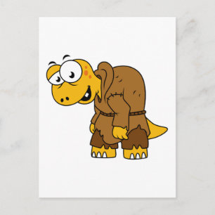 Carte Postale Un Dinosaure Dinosaure Hunchback.