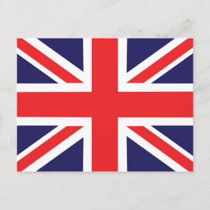 Carte Postale Un drapeau Union Jack.