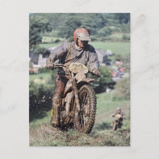 Carte Postale Un enduro au Pays de Galles (Devant)