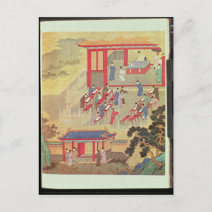 Carte Postale Un examen public chinois ancien