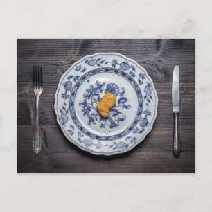 Carte Postale Un festin digne d'un roi !