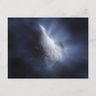 Carte Postale Un Gros Plan Illustratif Du Temple De La Comète.